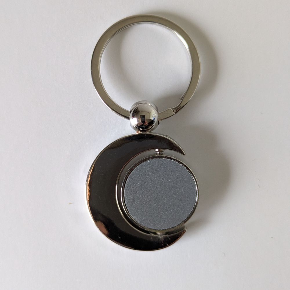 Swivel Moon KeyRing