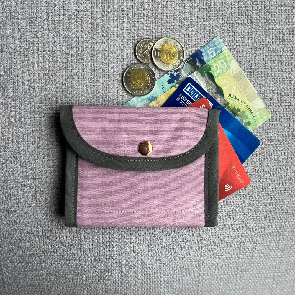 Waxed Canvas Wallet