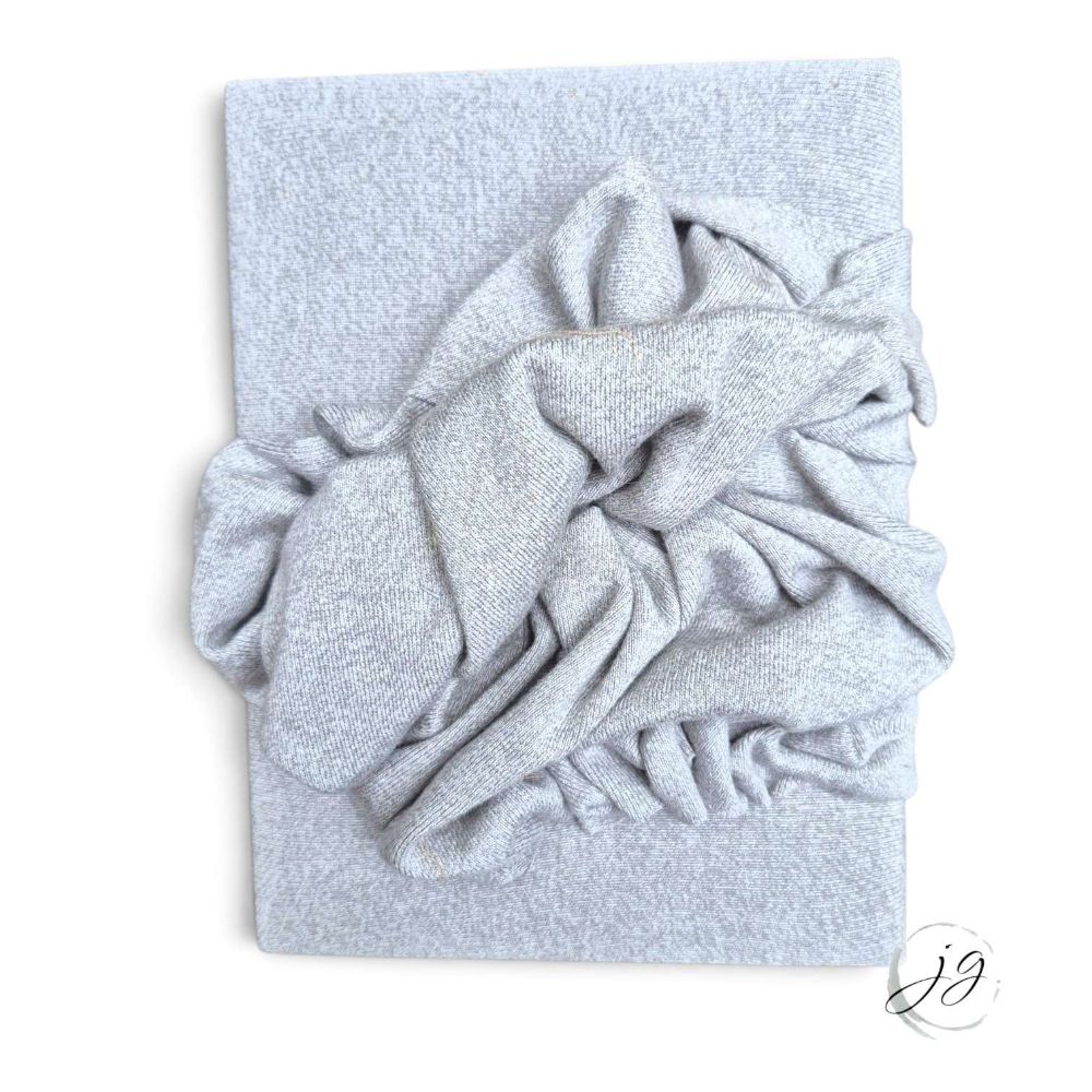 Miniature Monotone Draped Canvas
