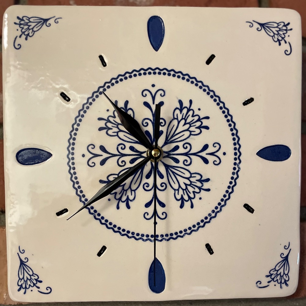 Velad clock "Porcelain "