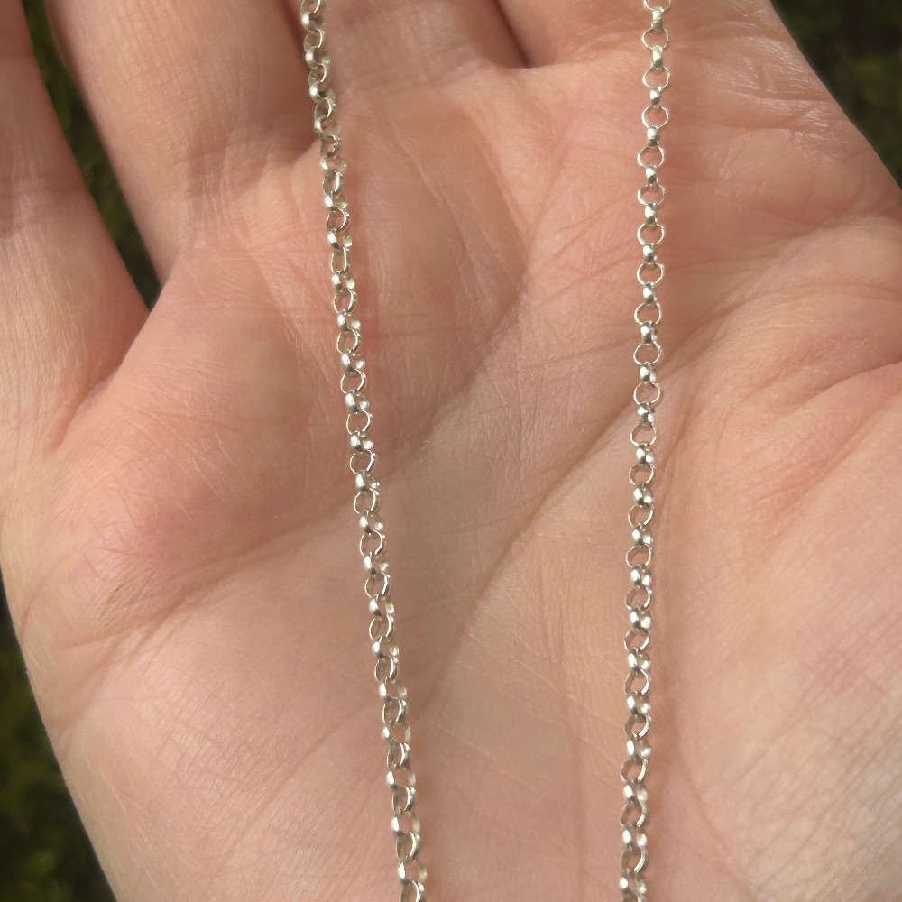 Rolo chain (925 sterling silver) — photo 2