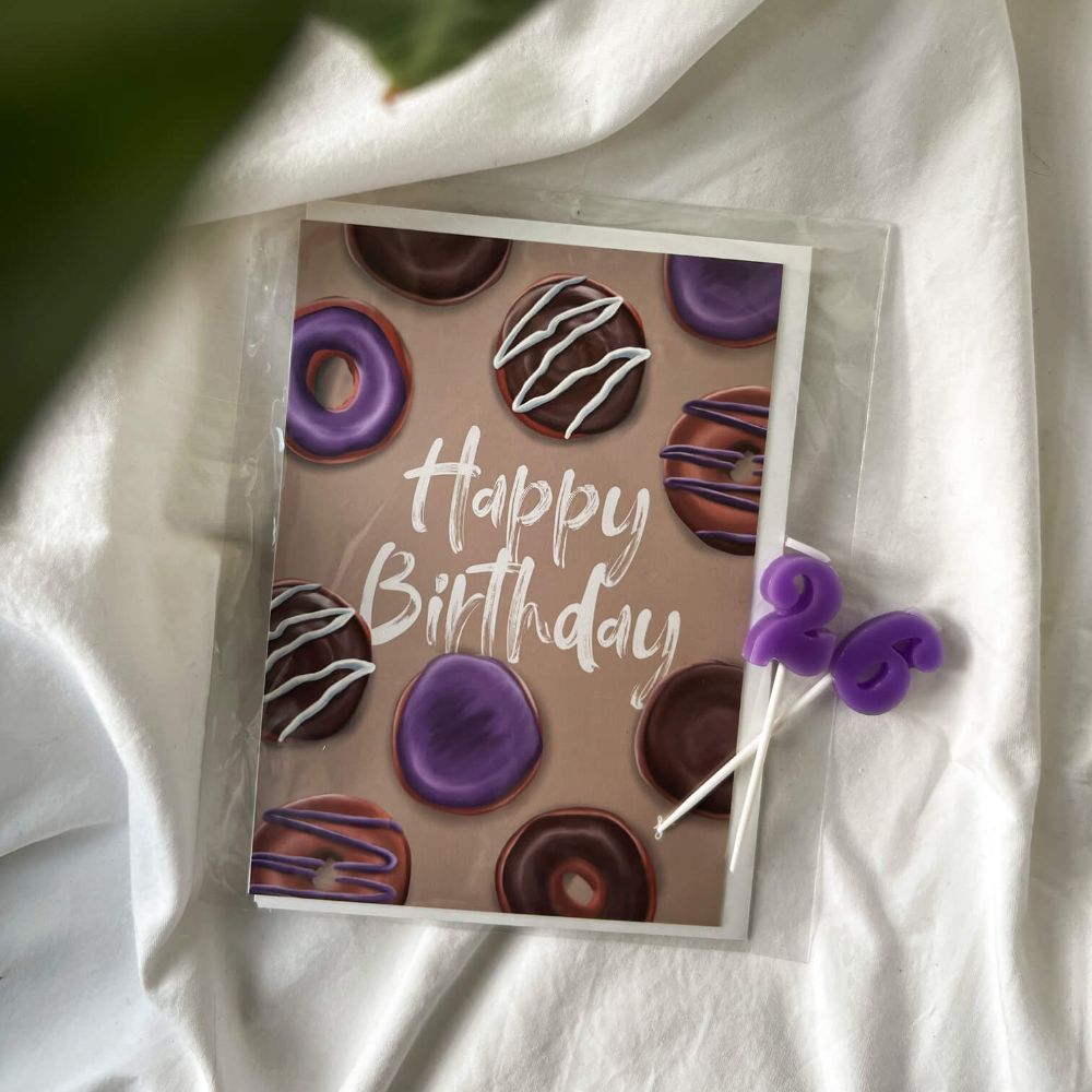 la designs Seasonal Birthday Greeting Card