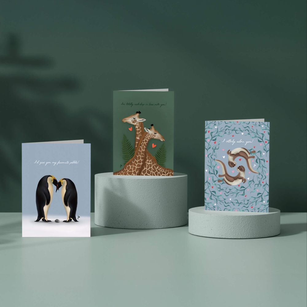 la designs Valentine's Day Greeting Card