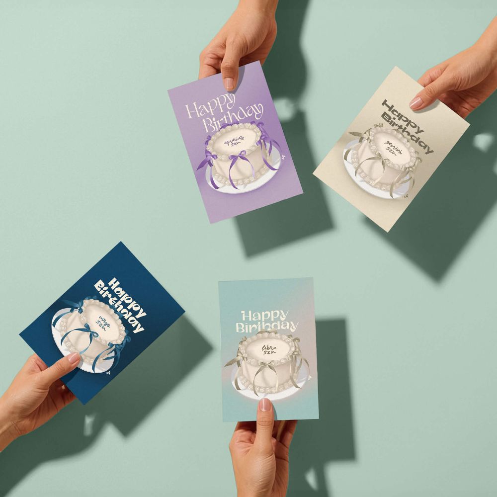 la designs Zodiac Birthday Greeting Card
