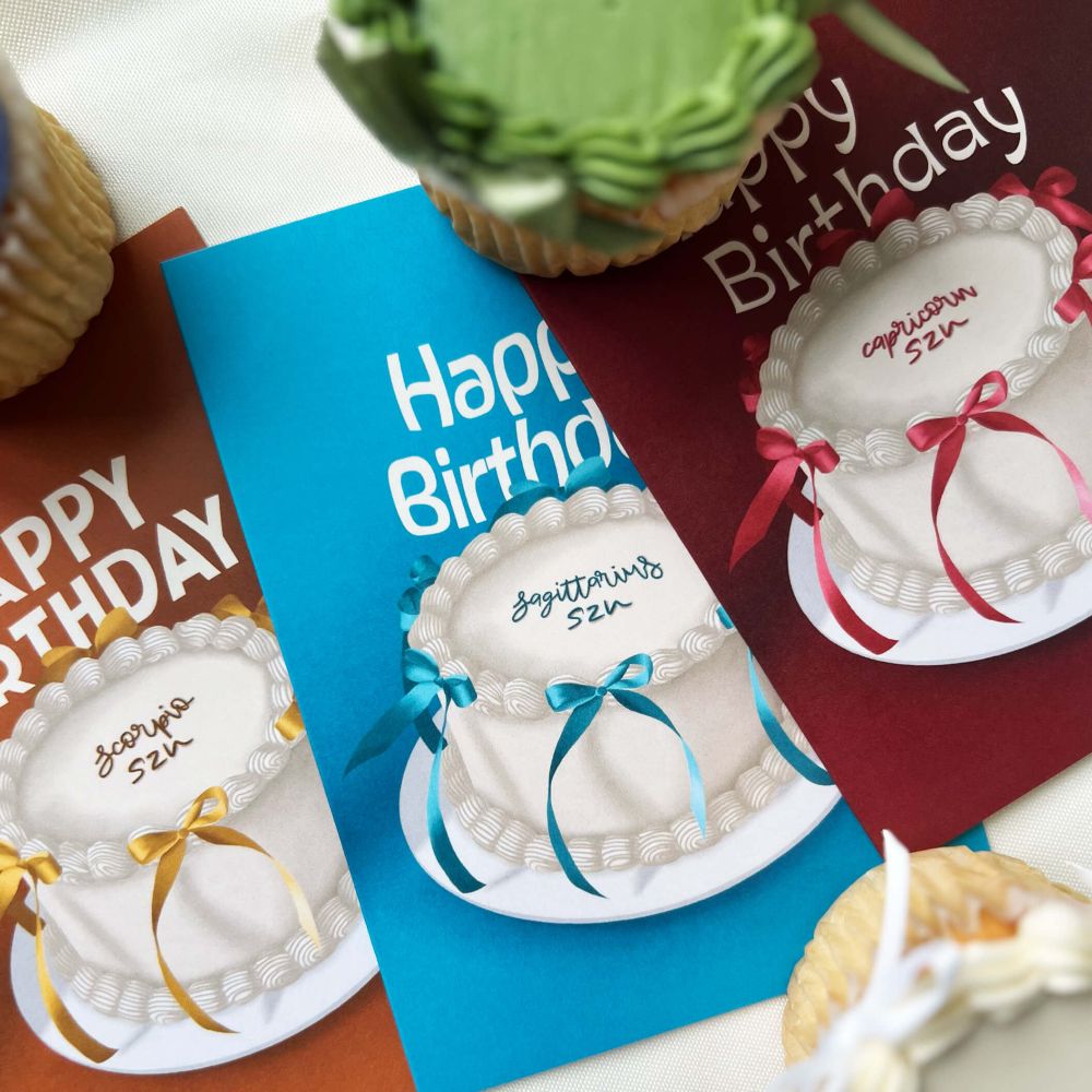 la designs Zodiac Birthday Greeting Card — photo 2