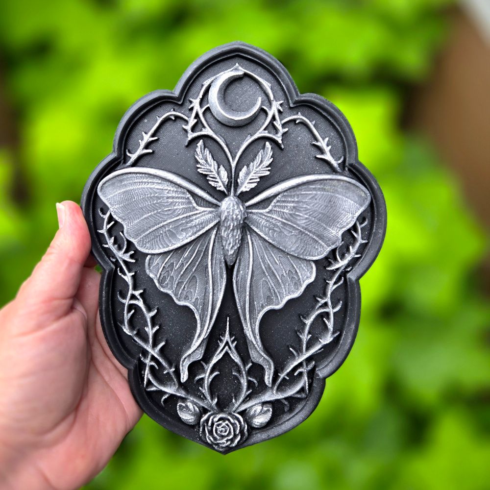 Luna Moth Plaque
