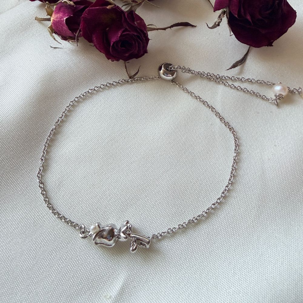Adjustable Rose Bracelet