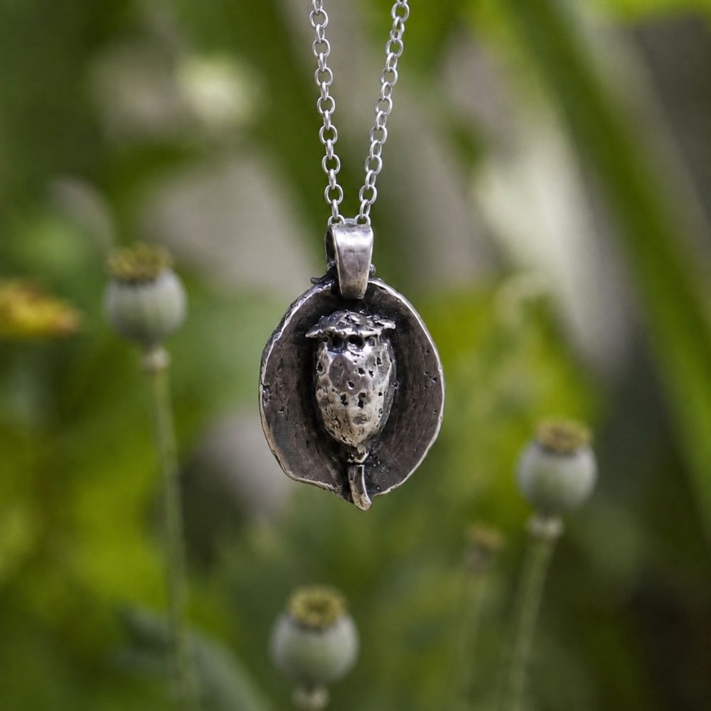 Poppy Pod Necklace