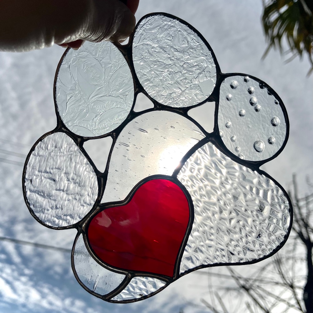 SG Heart dog paw