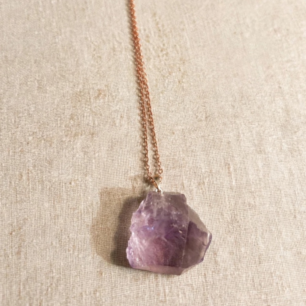 The 90's - Amethyst pendant