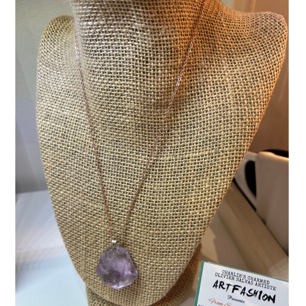 The 90's - Amethyst pendant — photo 2