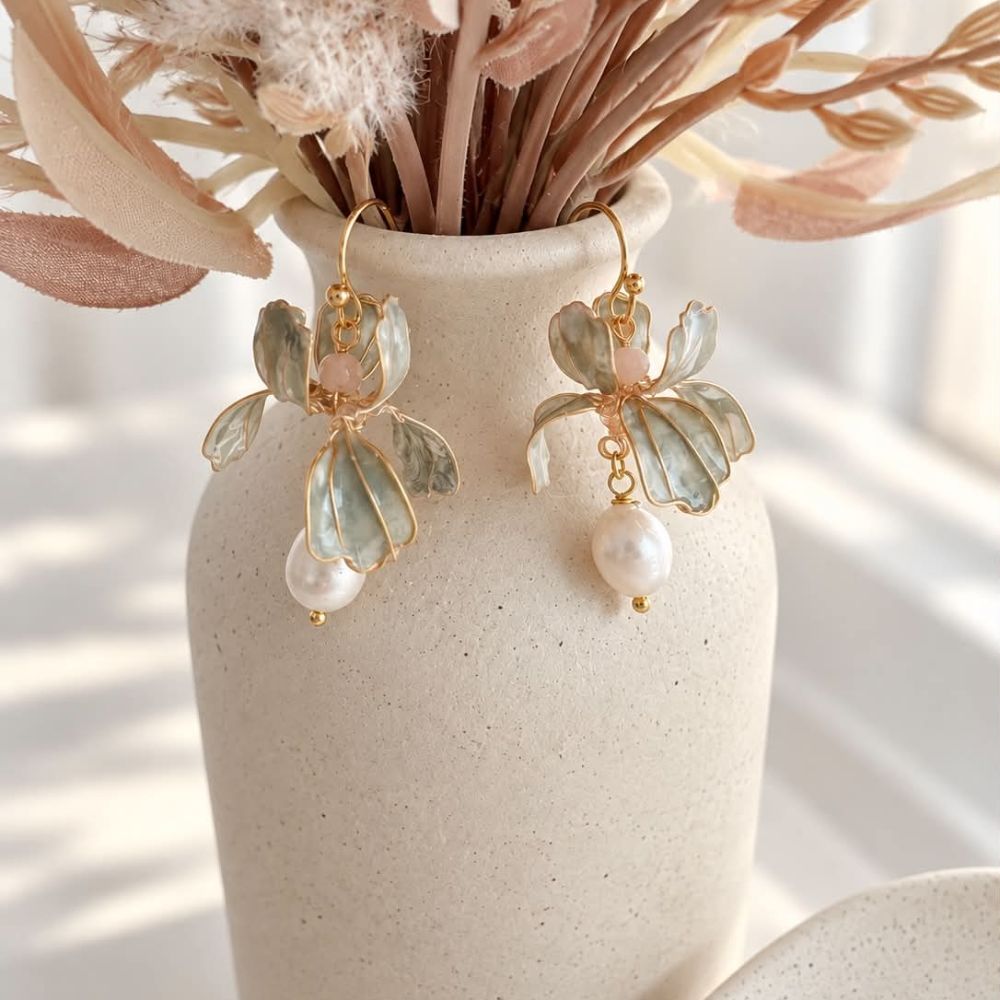 Iris Dangle Earrings — photo 2