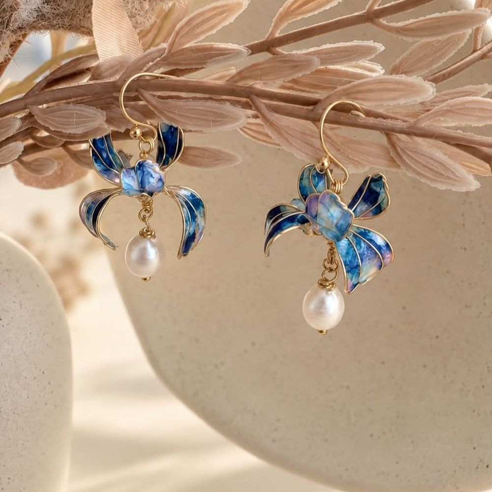 Iris Dangle Earrings — photo 3