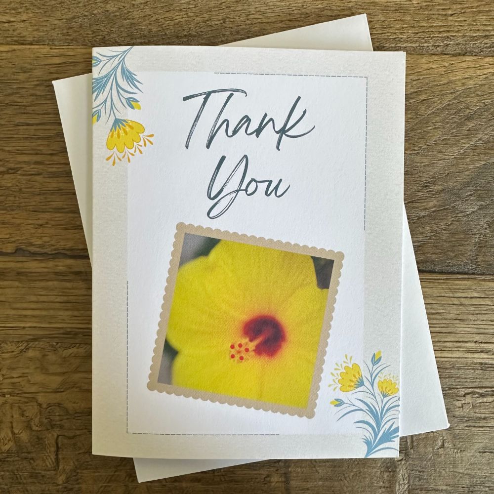 Thank you card