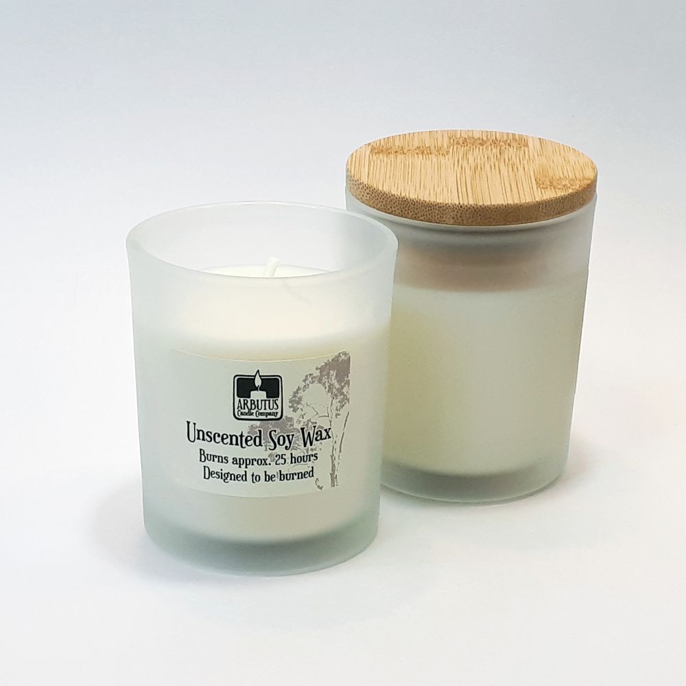 Soy Wax Glass Tumbler