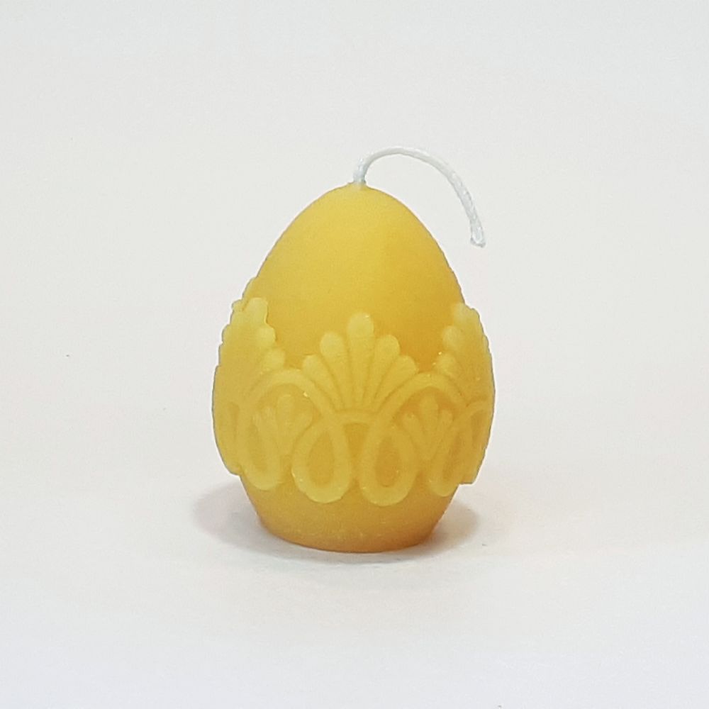 Beeswax Small Egg Candle