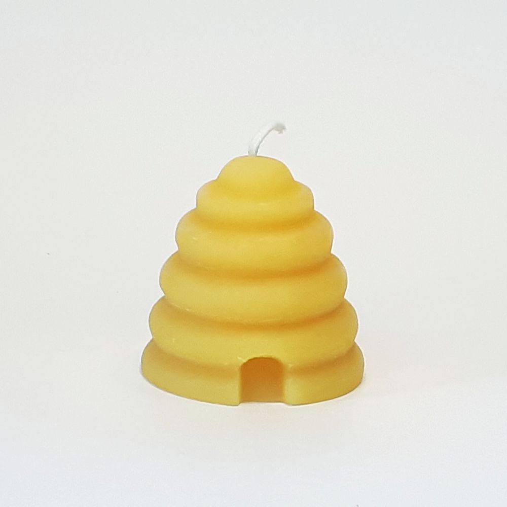 Beeswax Beehive Candle