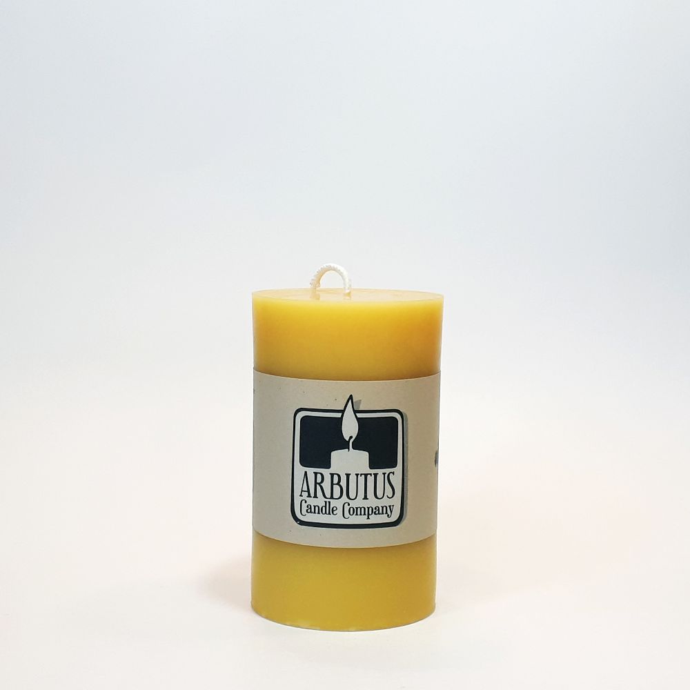 Beeswax 3”x5” Pillar Candle