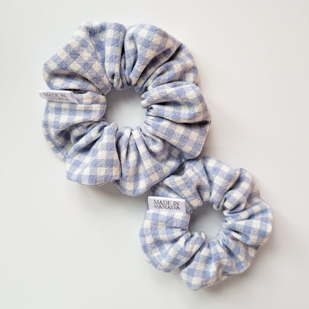 Mini Gingham Scrunchie — photo 5