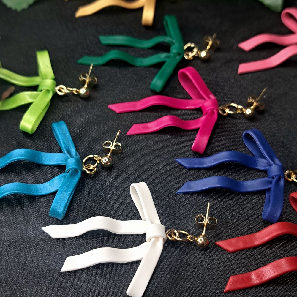 Bow Earrings - Dangles — photo 4