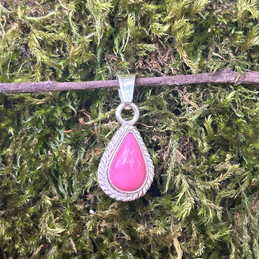 Tarob Rhodonite & 925 silver pendant