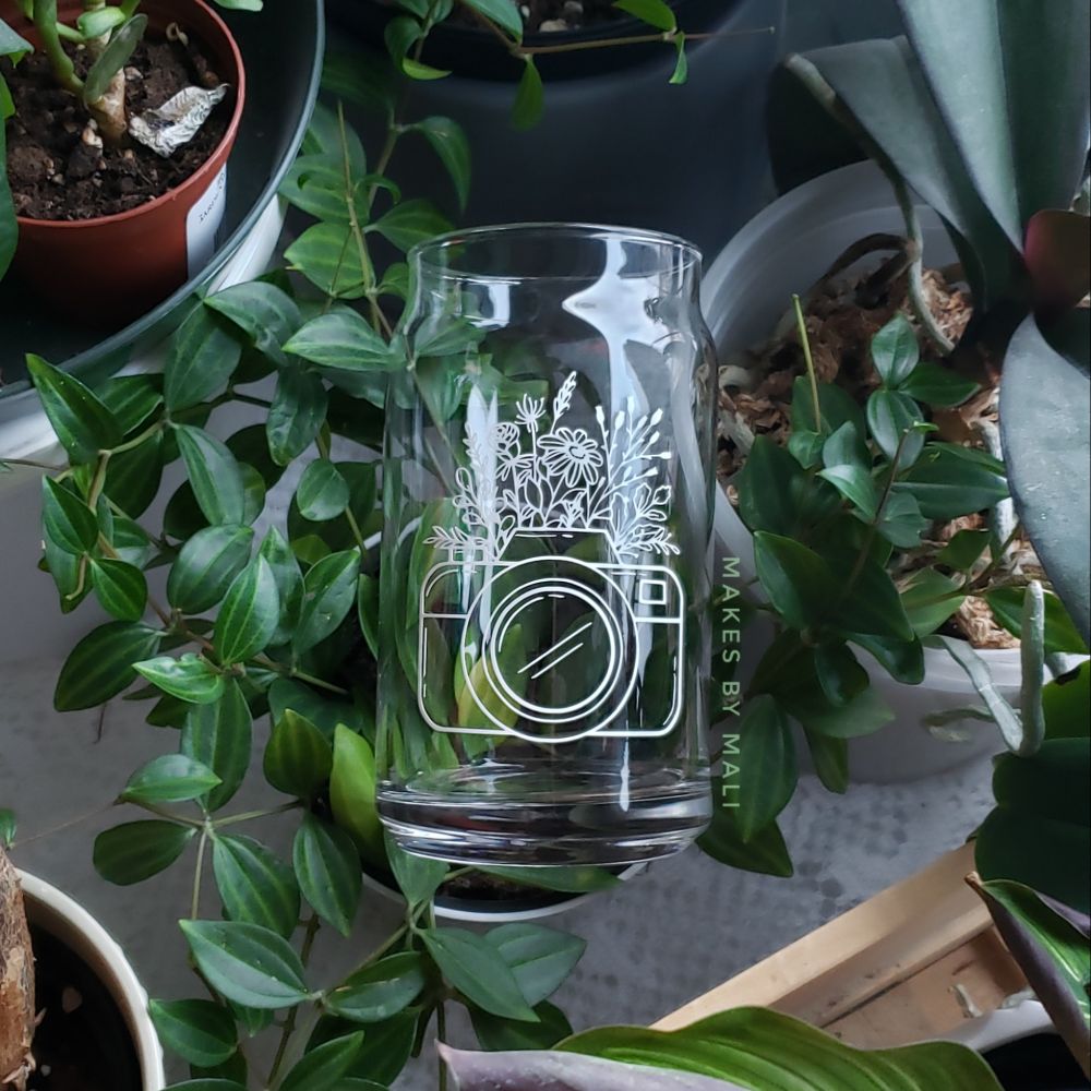 16oz Glass Tumbler - Wildflower — photo 10