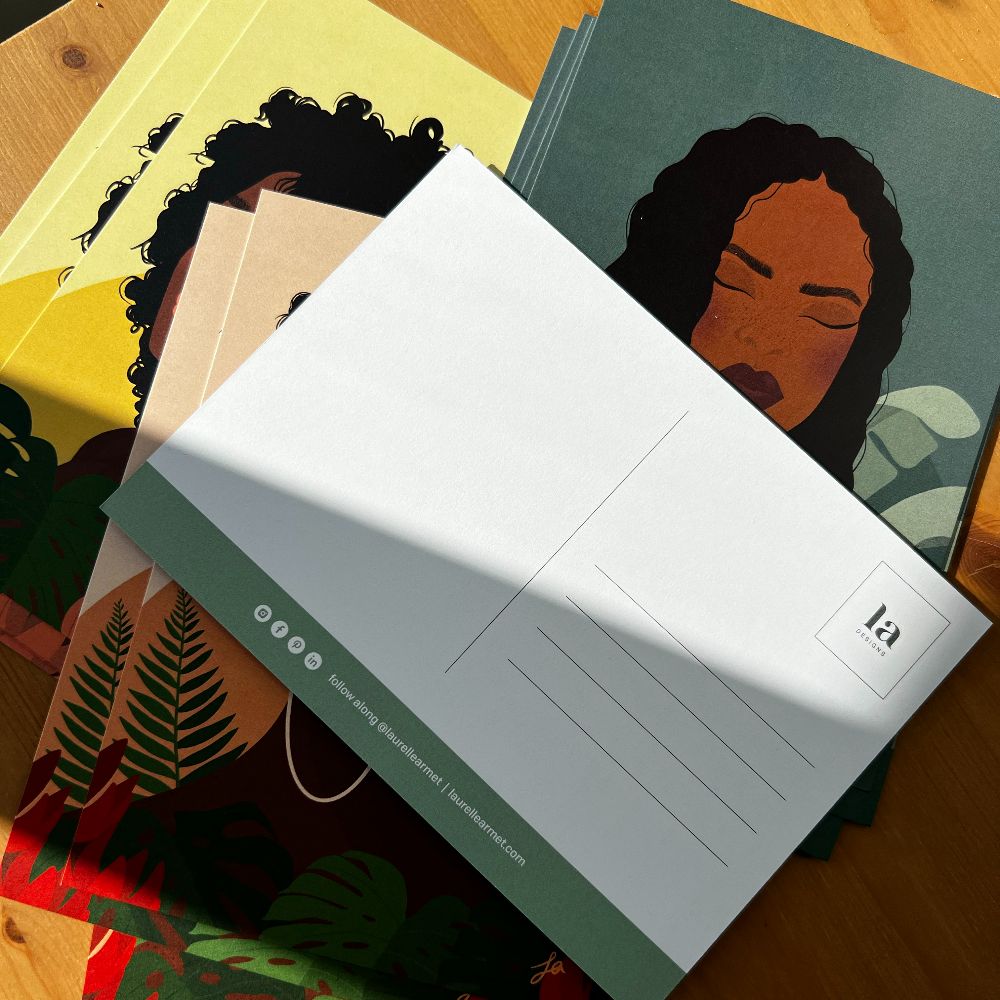la designs Haitian Queens Postcard