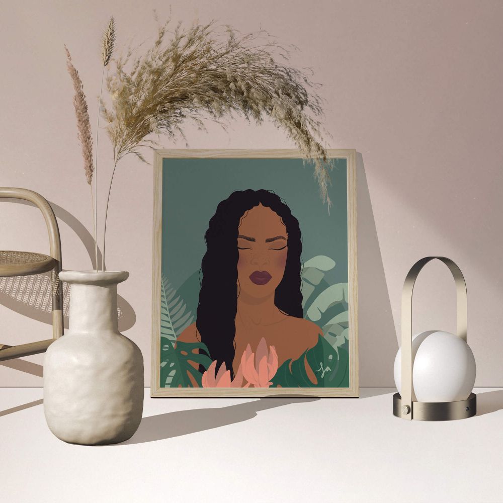 la designs Haitian Queens Art Prints — photo 4