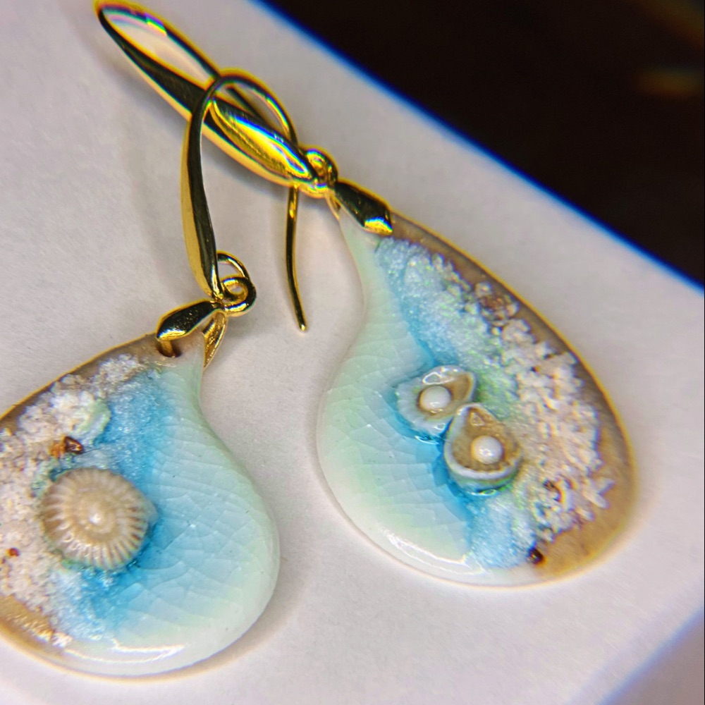 Duality Ocean Earring