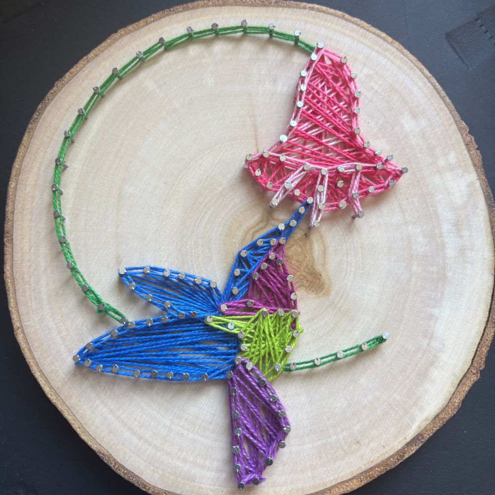 Paz String Art - round — photo 3