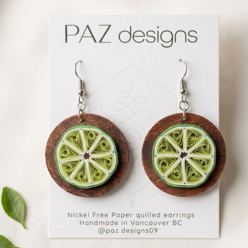 Paper Quilled Earrings