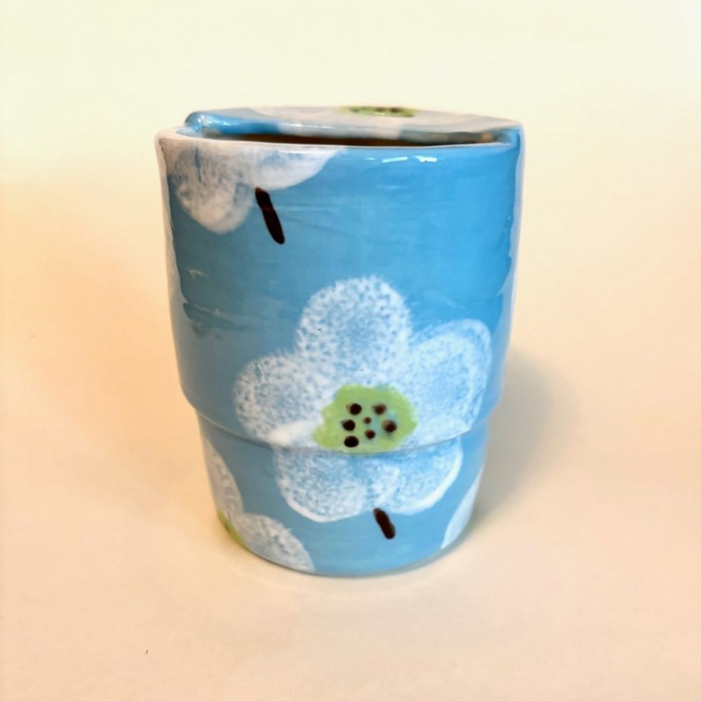 Sakura Travel Mug White Flowers — photo 2