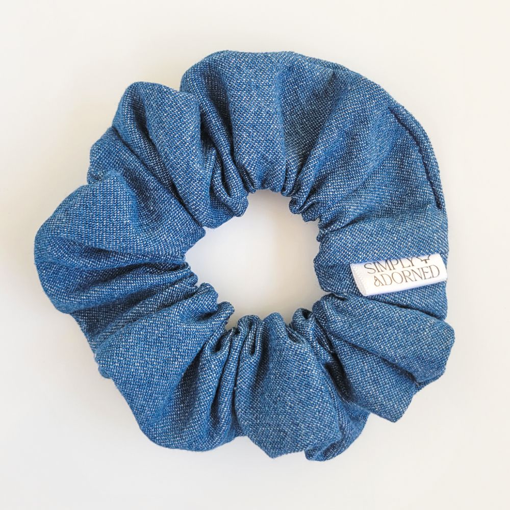 Denim Scrunchie — photo 2