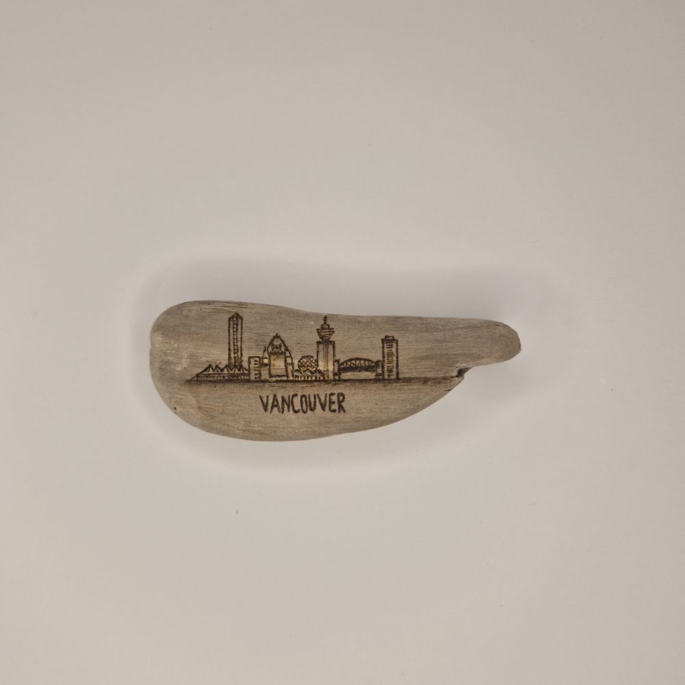 Wood Burned Magnet