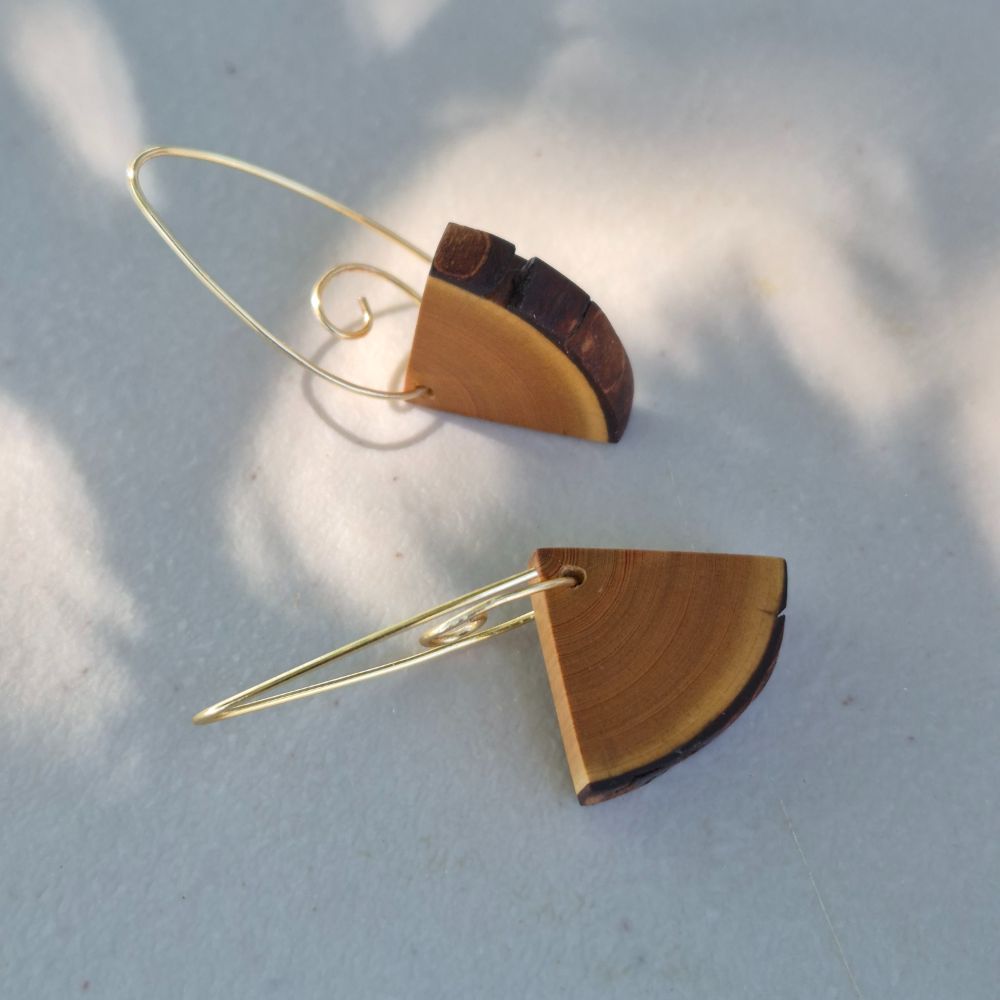 DW Slice & Wire Earrings