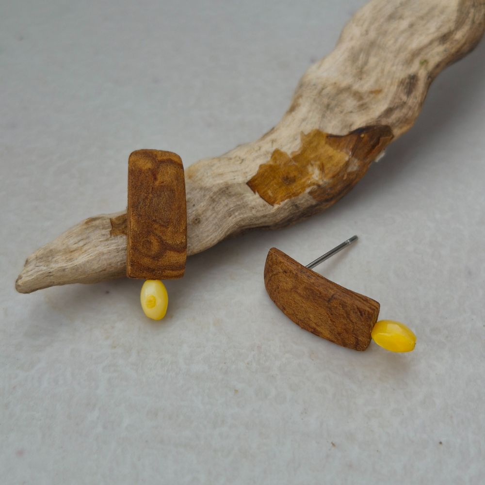 DW & shell earrings — photo 2