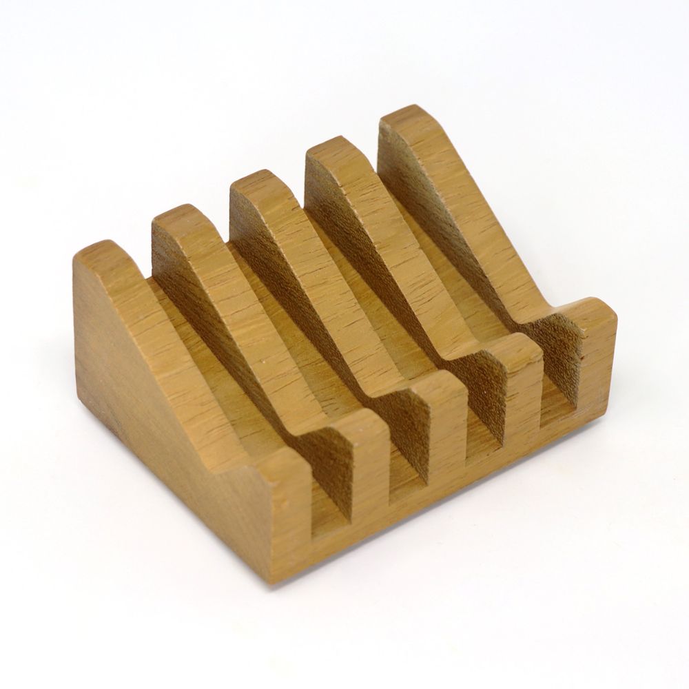 Artisan Avenue Teak Wood Soap Dish — photo 5