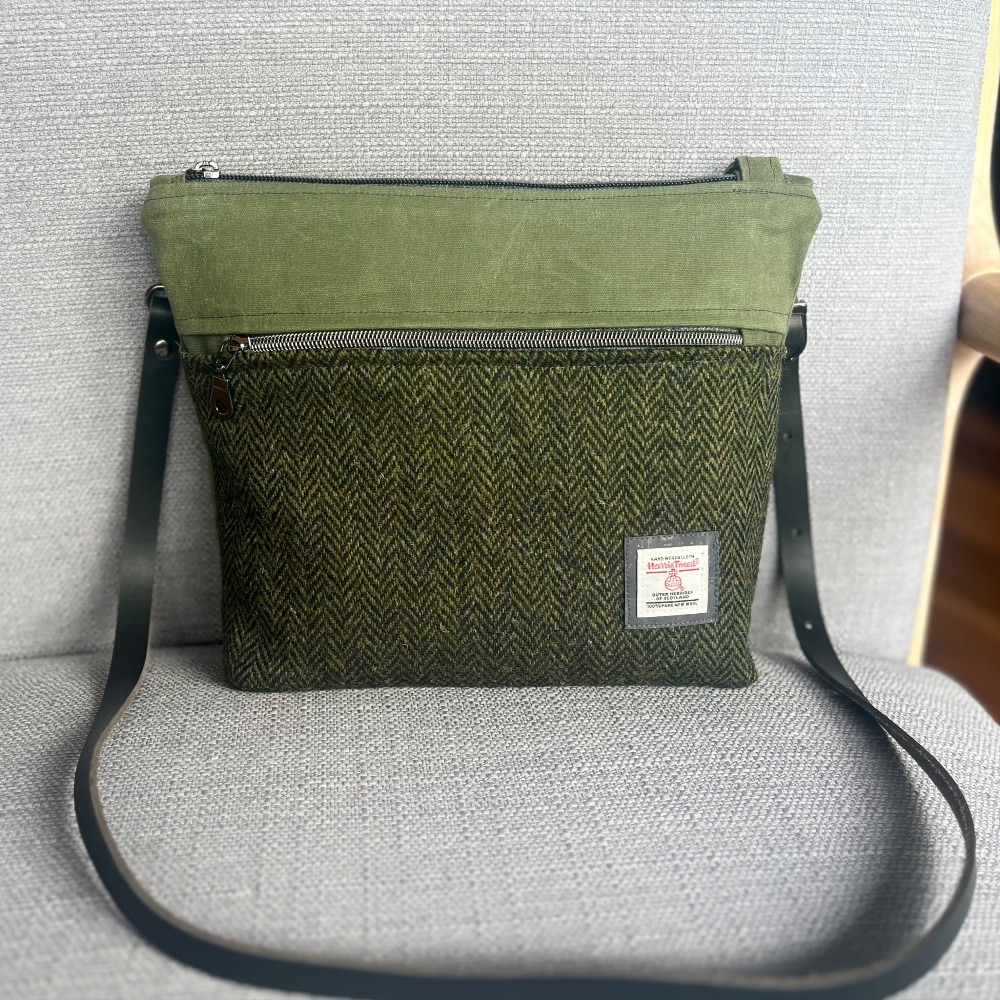 Harris Tweed Crossbody Bag