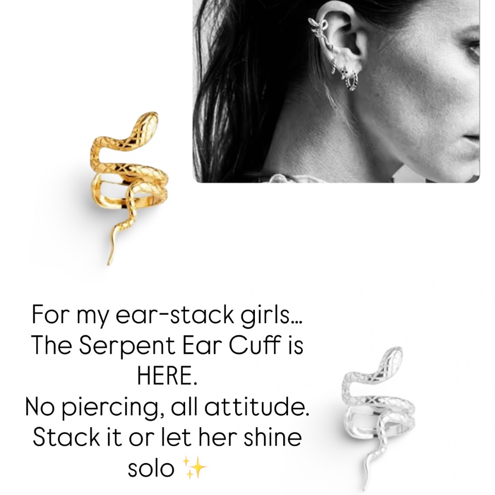 Cuff Earrings snake