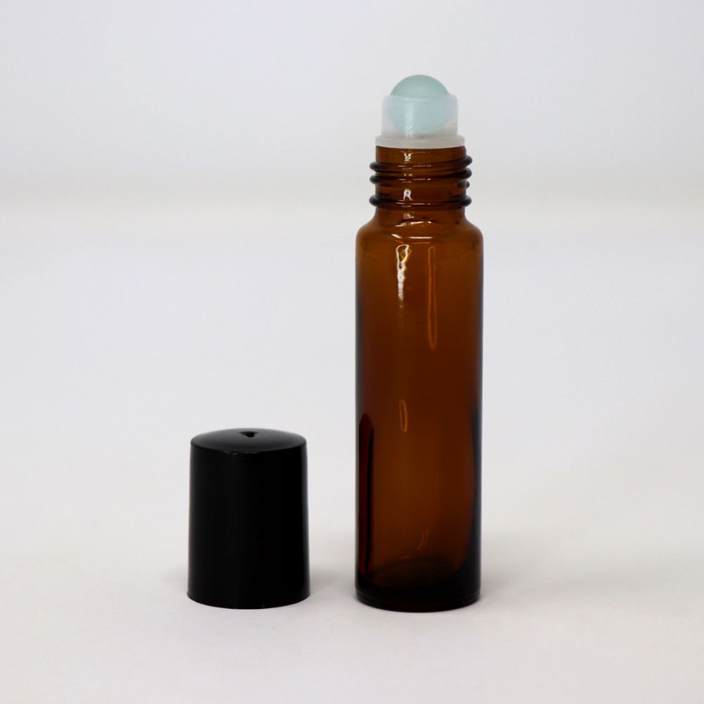 Roller Glass Bottle With The Crystal Ball 10ml