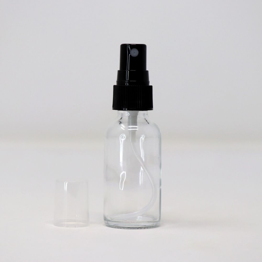 Artisan Avenue Clear Glass Bottle With Spray — photo 2