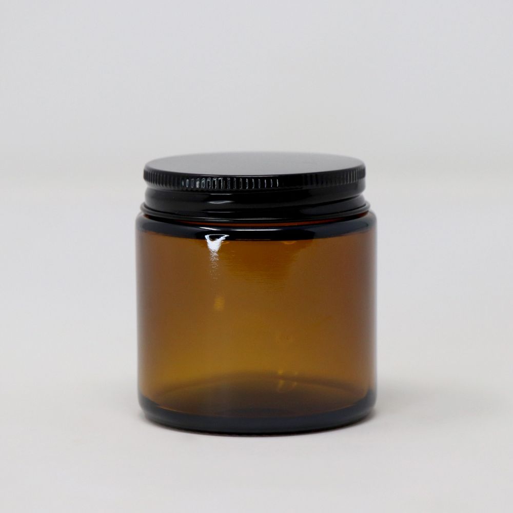 Artisan Avenue Amber Glass Jars with Cap — photo 3