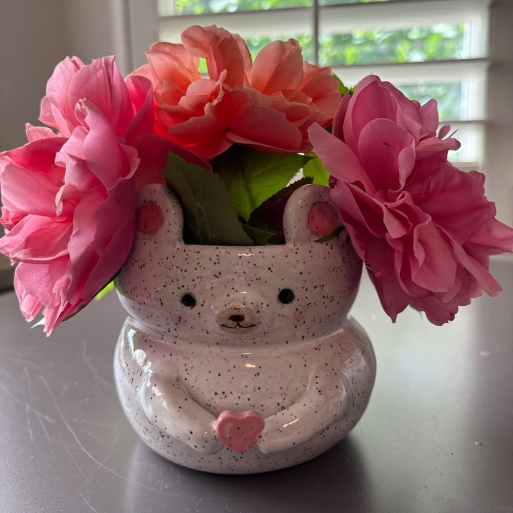 Sakura Bear Vase/Planter — photo 2