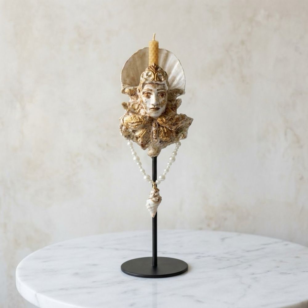PG Dragonfly Shell Candle Holder