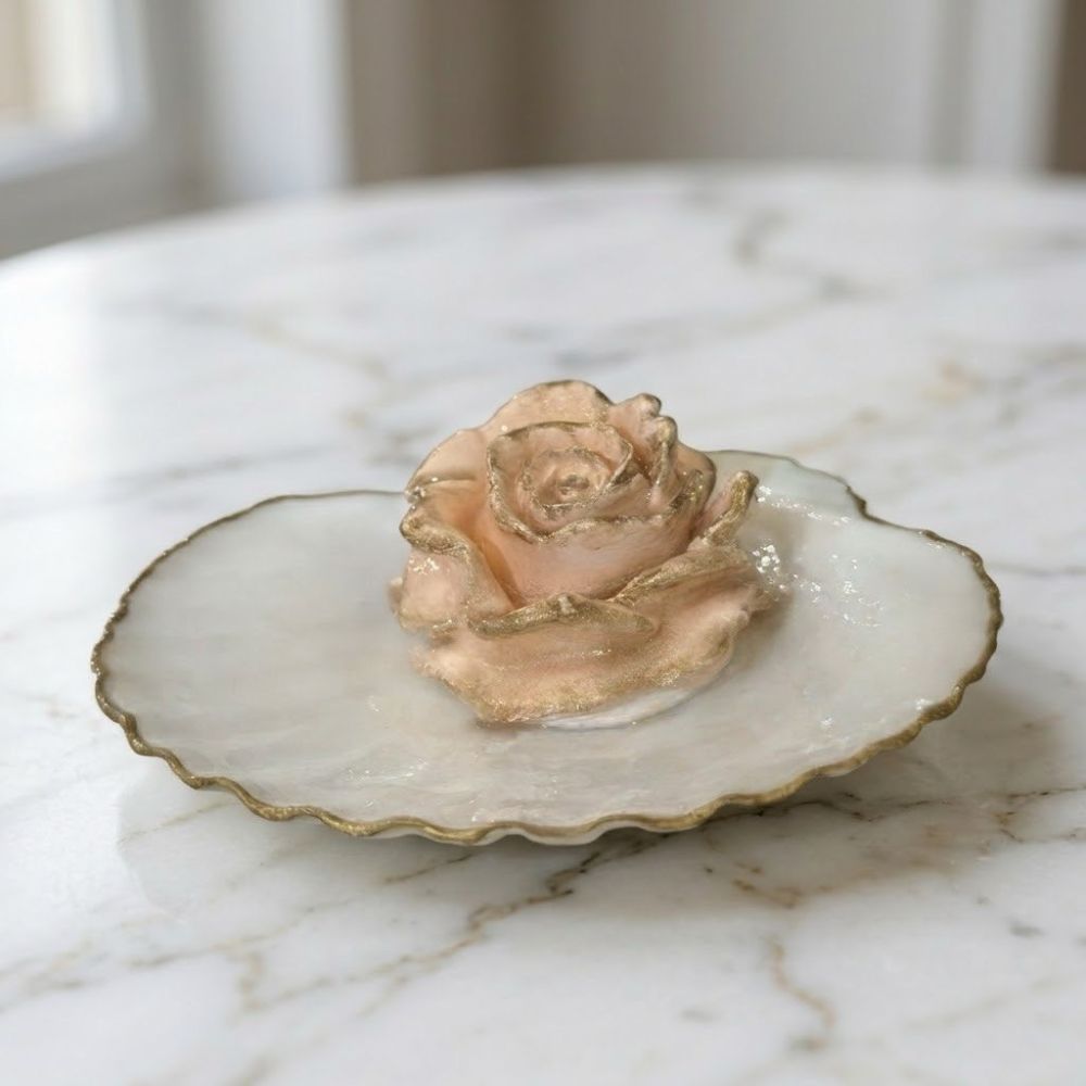 Rose in a shell