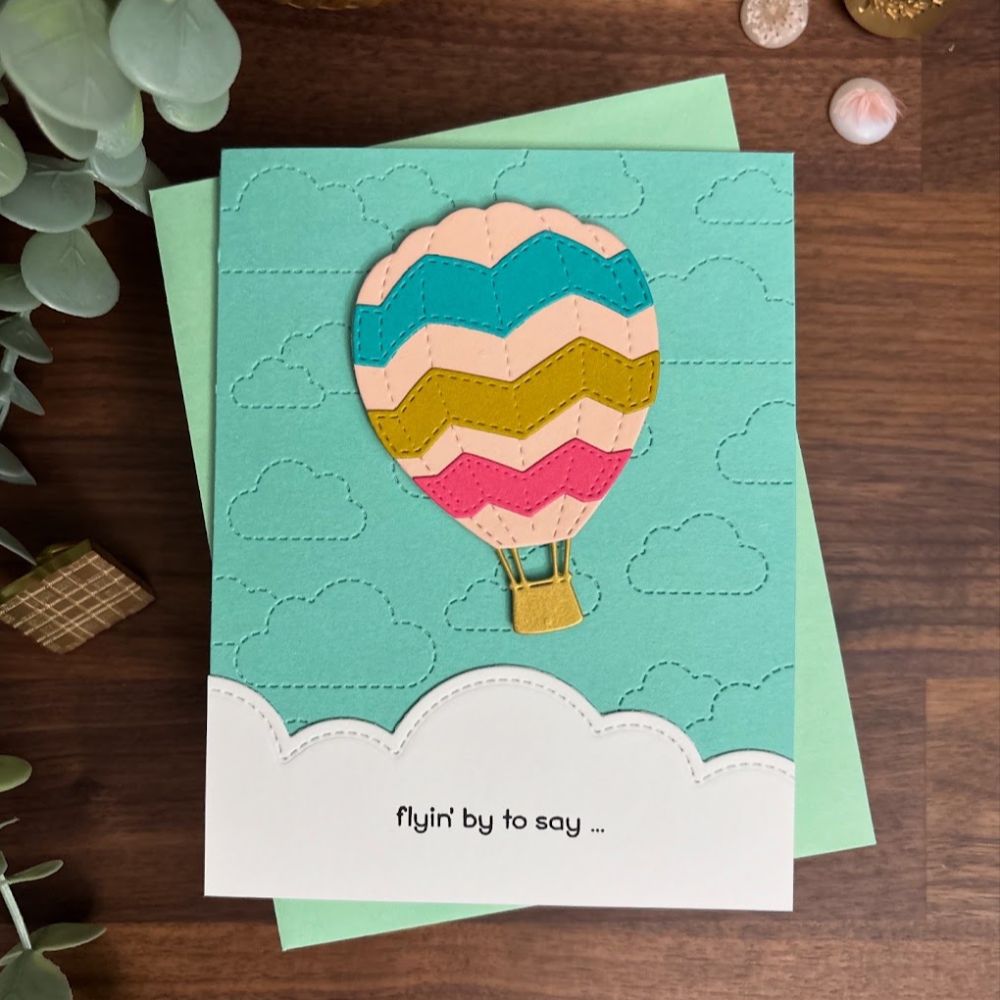 Pun Greeting Card - Hot Air Balloon (Any Occasion)