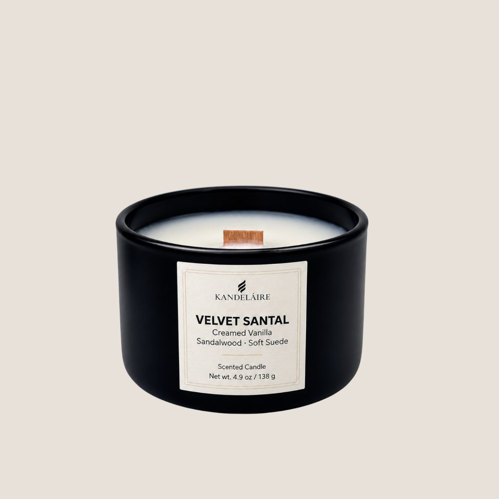 4.9 oz  Coconut-Apricot Wax Candle