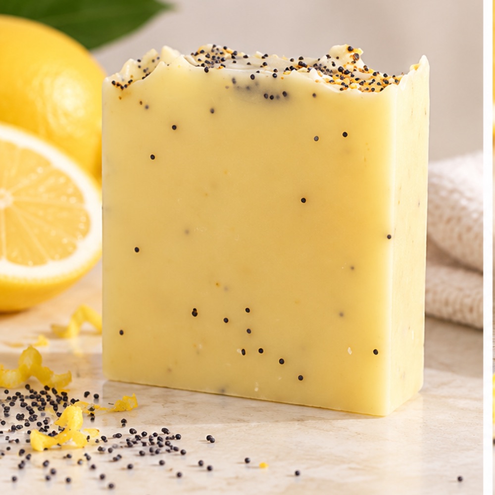 Lemon Poppy Bar
