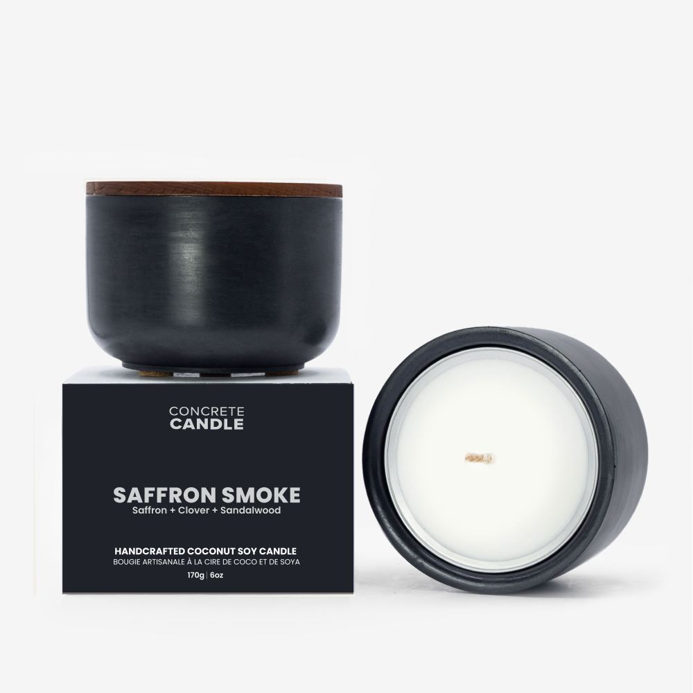 Saffron Smoke Candle 6oz