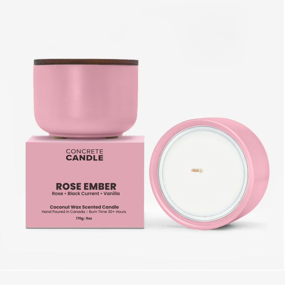 Rose Ember Refillable Candle
